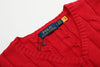 R.Lauren Cotton V Knit Sweater
