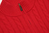 Ralph Lauren Half-Zip Cable Knit Sweater