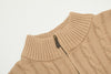 Ralph Lauren Half-Zip Cable Knit Sweater