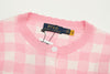 R.Lauren Checkered Cotton Cardigan