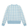 R.Lauren Checkered Cotton Cardigan