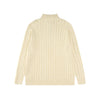 Ralph Lauren High-Density Embroidered Half-Turtleneck Cable Knit Sweater