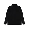 Ralph Lauren High-Density Embroidered Half-Turtleneck Cable Knit Sweater