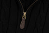 Ralph Lauren High-Density Embroidered Half-Turtleneck Cable Knit Sweater