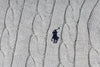 Ralph Lauren High-Density Embroidered Half-Turtleneck Cable Knit Sweater