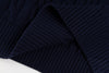 Ralph Lauren High-Density Embroidered Half-Turtleneck Cable Knit Sweater