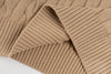 Ralph Lauren High-Density Embroidered Half-Turtleneck Cable Knit Sweater
