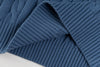 Ralph Lauren High-Density Embroidered Half-Turtleneck Cable Knit Sweater