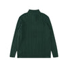 Ralph Lauren High-Density Embroidered Half-Turtleneck Cable Knit Sweater