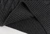 Ralph Lauren High-Density Embroidered Half-Turtleneck Cable Knit Sweater
