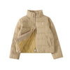 Ralph Lauren Cable-Knit Pattern Puffer Jacket