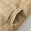 Ralph Lauren Cable-Knit Pattern Puffer Jacket