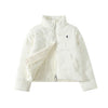 Ralph Lauren Cable-Knit Pattern Puffer Jacket