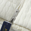 Ralph Lauren Cable-Knit Pattern Puffer Jacket