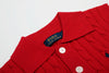 Ralph Lauren Polo Collar Knit Vest - Polo Yaka Triko Yelek