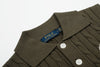Ralph Lauren Polo Collar Knit Vest - Polo Yaka Triko Yelek