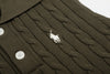 Ralph Lauren Polo Collar Knit Vest - Polo Yaka Triko Yelek