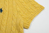 Ralph Lauren Wool Blend Cable Knit T-Shirt