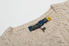 Ralph Lauren Wool Blend Cable Knit T-Shirt