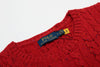 Ralph Lauren Wool Blend Cable Knit T-Shirt