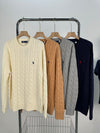Ralph Lauren Men’s Classic Cable-Knit Cotton Sweater