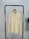 Ralph Lauren Men’s Classic Cable-Knit Cotton Sweater