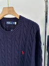 Ralph Lauren Men’s Classic Cable-Knit Cotton Sweater