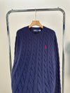 Ralph Lauren Men’s Classic Cable-Knit Cotton Sweater