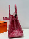 Birkin 25 Niloticus Croc 🐊 Fuchsia