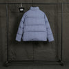 R. Lauren Men Blue Check Puffer Jacket