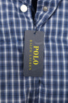 R. Lauren Men Blue Check Puffer Jacket