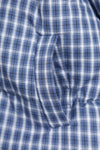 R. Lauren Men Blue Check Puffer Jacket