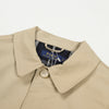 R. Lauren Men British Style Long Trench Coat