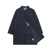 R. Lauren Men British Style Long Trench Coat
