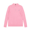 Ralph Lauren Half-Zip Cable Knit Sweater