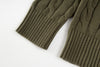 Ralph Lauren High-Density Embroidered Half-Turtleneck Cable Knit Sweater