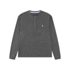Ralph Lauren Waffle Fabric Henley Neck Sweatshirt