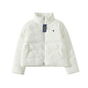 Ralph Lauren Cable-Knit Pattern Puffer Jacket