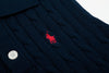 Ralph Lauren Polo Collar Knit Vest - Polo Yaka Triko Yelek