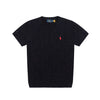 Ralph Lauren Wool Blend Cable Knit T-Shirt