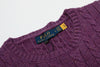 Ralph Lauren Wool Blend Cable Knit T-Shirt