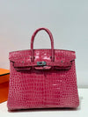 Birkin 25 Niloticus Croc 🐊  Fuchsia