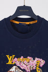 Louis Vuitton Istakoz & Sakura Nakışlı Tişört