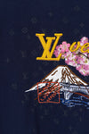 Louis Vuitton Istakoz & Sakura Nakışlı Tişört