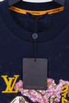 Louis Vuitton Istakoz & Sakura Nakışlı Tişört